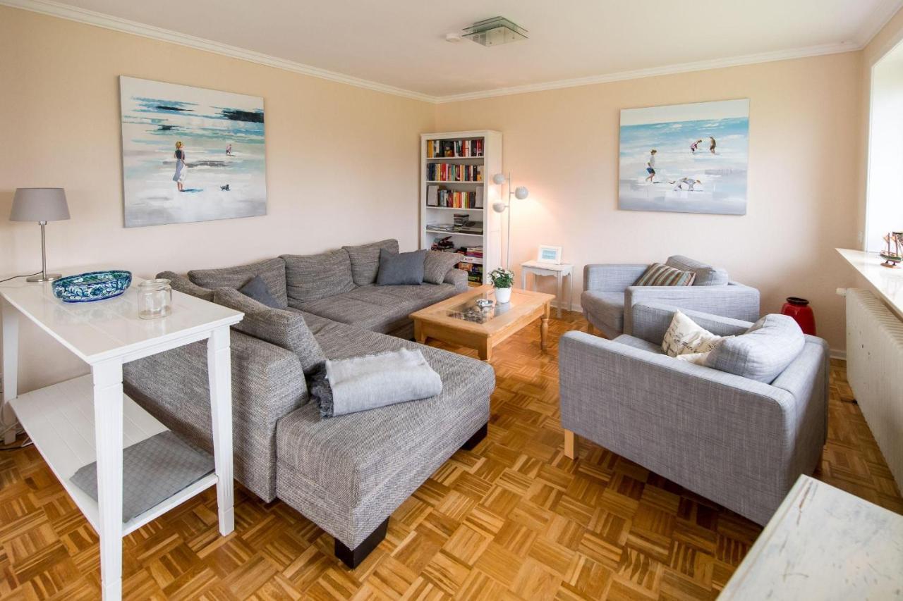 Seeblick I - Geraeumige 90Qm - Ganzes Haus - 50M Zum Naturstrand - Mit Terrasse Und Grossem Garten - Kueche Neu Glücksburg المظهر الخارجي الصورة