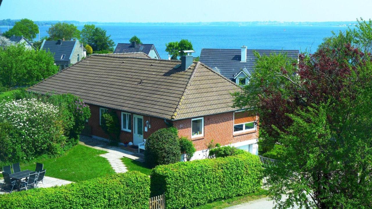 Seeblick I - Geraeumige 90Qm - Ganzes Haus - 50M Zum Naturstrand - Mit Terrasse Und Grossem Garten - Kueche Neu Glücksburg المظهر الخارجي الصورة