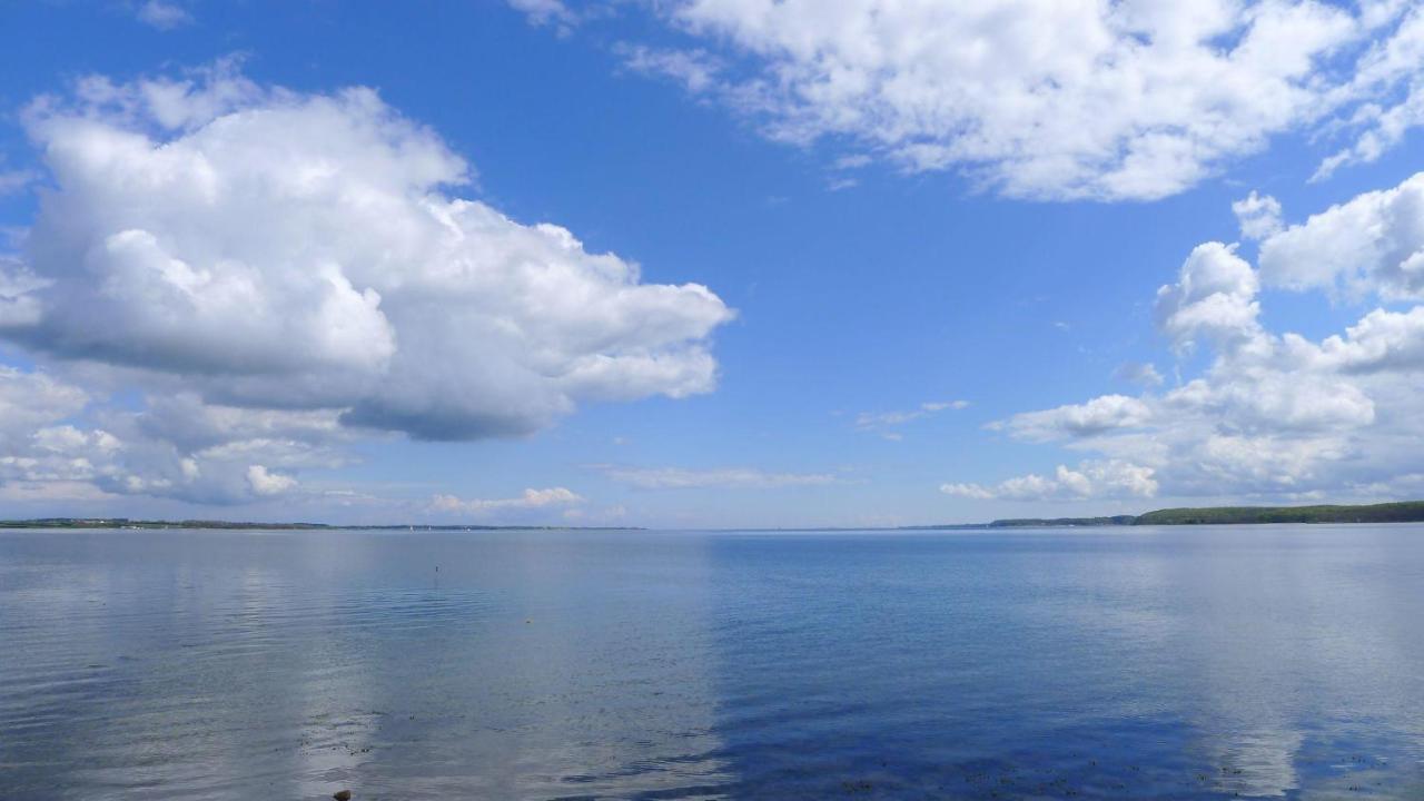 Seeblick I - Geraeumige 90Qm - Ganzes Haus - 50M Zum Naturstrand - Mit Terrasse Und Grossem Garten - Kueche Neu Glücksburg المظهر الخارجي الصورة